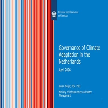Climate Change Adaptation Governance and Planning in the Netherlands | PDF