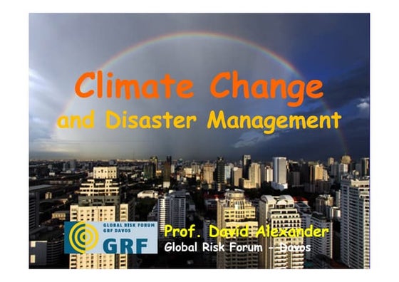 Ecosystem Based Disaster Risk Reduction | PPT