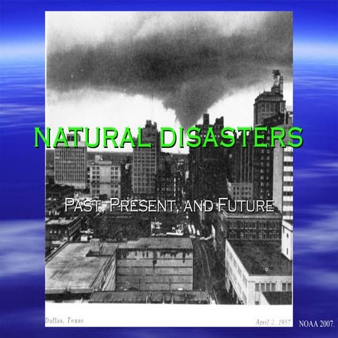 Climate Change And Natural Disasters