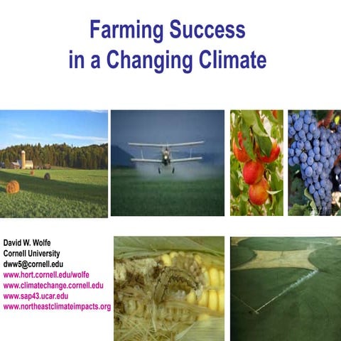 Farming Success in a Changing Climate