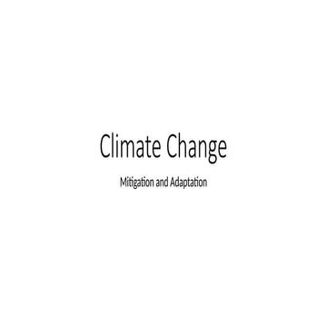 Climate Change, Global Warming, Green House Effect.pptx
