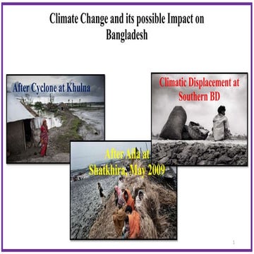 Climate Change Impact on Bangladesh