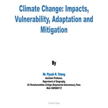 Climate Change Impacts on the ecosystem, land and ocean.pptx