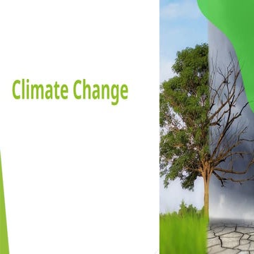Climate Change due to global warming .pptx