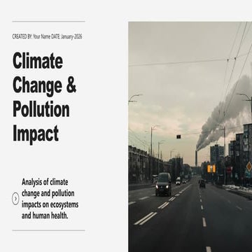 Climate Change & Pollution Impact data analytics.pptx