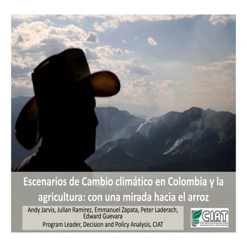 Climate change scenarios_lac_rice