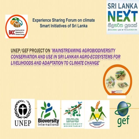 ’Mainstreaming agrobiodiversity conservation and use in Sri Lankan agro-ecosy...