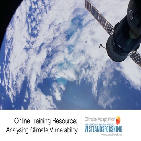 Interpreting Climate Data - Analysing climate vulnerability- online training ...