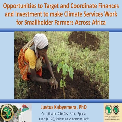 Climate financing to smallholder farmers   27-10-15-final