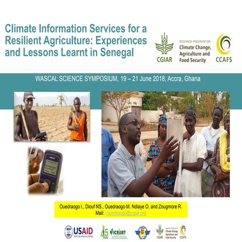 Climate information services: An integral part of some CSVs | PDF