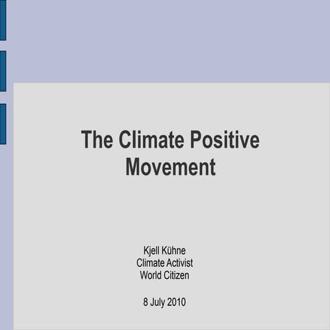 Climate Positive Movement