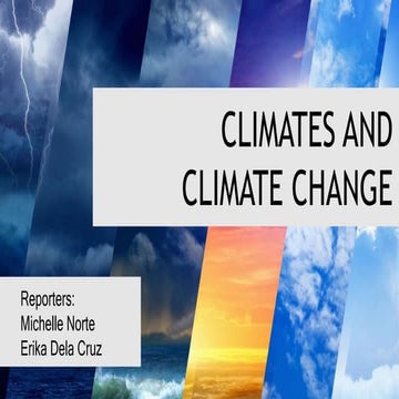 Climates And Climate Change Pptx