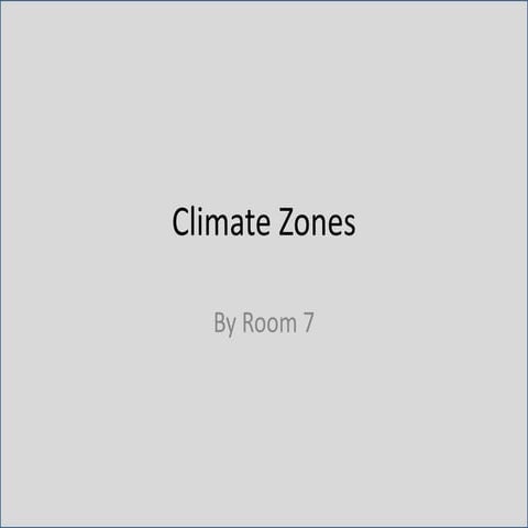 Climate zones room7final