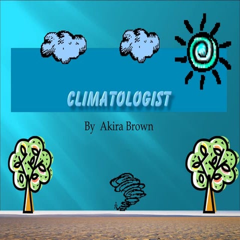 Climatologist | PPT