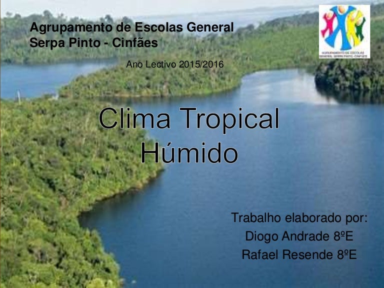 01 Discorra Sobre As Principais Características Do Clima Tropical