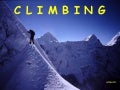 Climbing