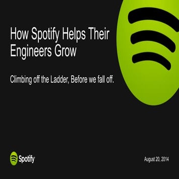 How Spotify Helps Their Engineers Grow - Chris Angove