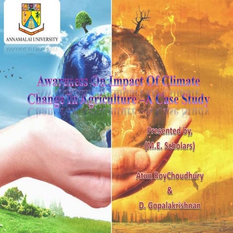 Effect of climate change on crop production