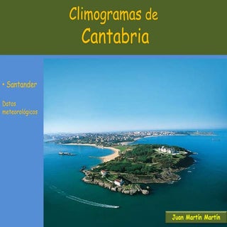 Climogramas de Cantabria. 