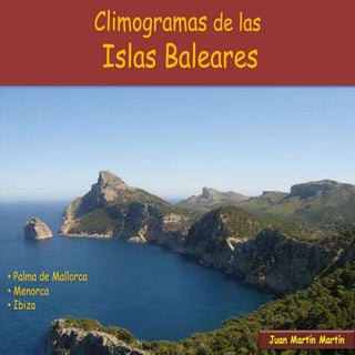 Climogramas de las Islas Baleares. 