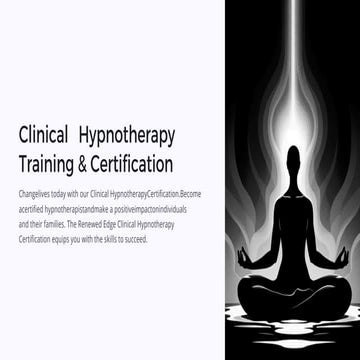 Hypnotherapy Training & NGH Certification Course in Hong Kong