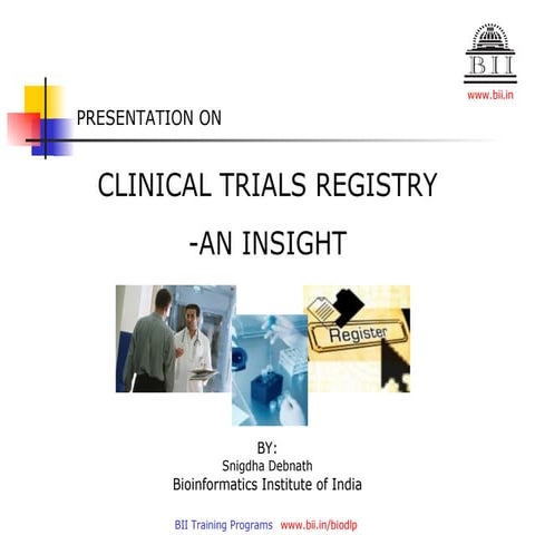 Clinical Trials Registry
