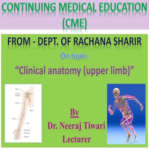 clinical anatomy (upper limb)