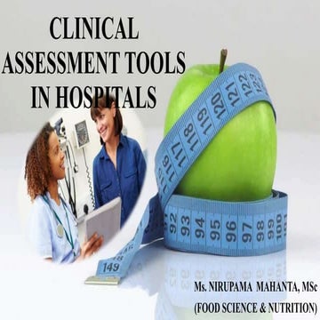 Clinical assessment tools in hospitals