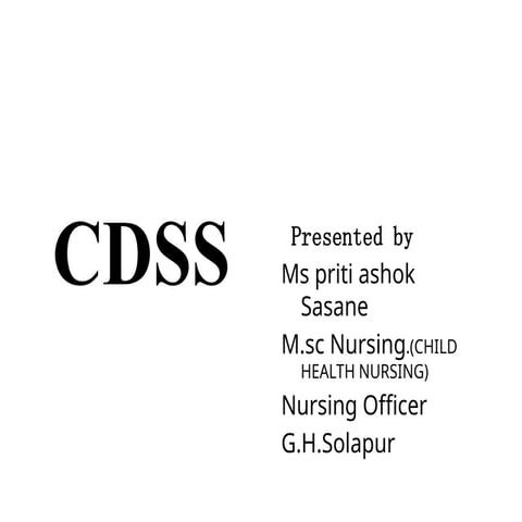 Clinical Decision Support Systems in Nursing: Enhancing Patient Care ...