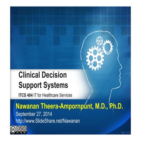 Clinical Decision Support Systems