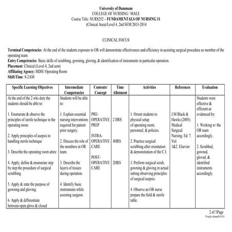 Clinical focus-sample.drjma