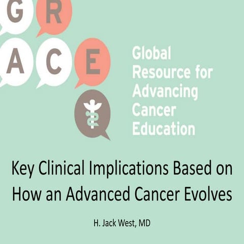 Key Clinical Implications of how a Cancer Evolves