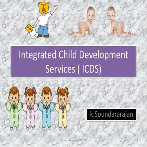 Integrated child development services