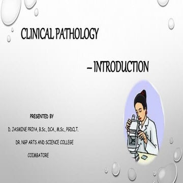 Clinical pathology ppt