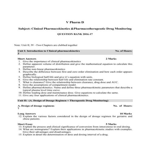 Clinical Pharmacokinetics &Pharmacotherapeutic Drug Monitoring 5th Pharm D.pdf