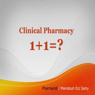 Clinical pharmacy1+1