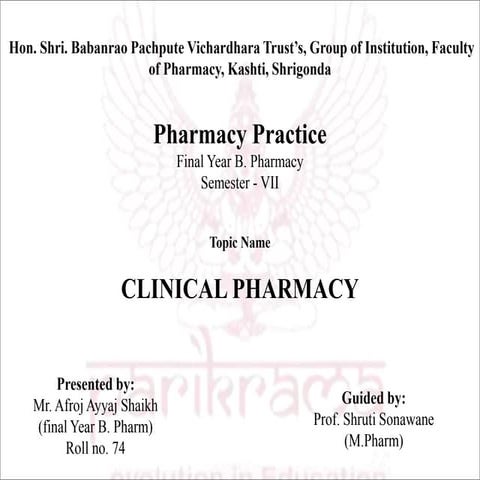 Clinical Pharmacy.pptx