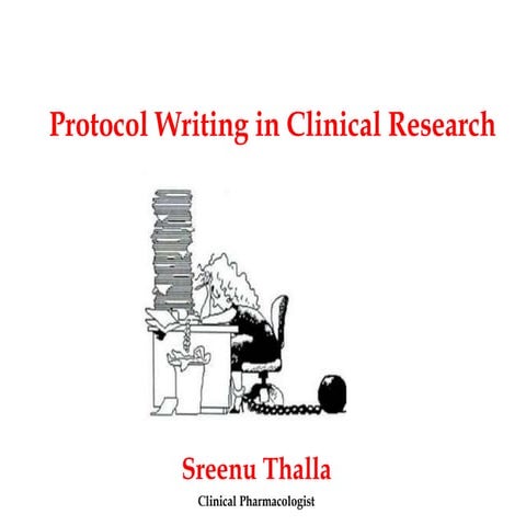 Clinical protocol