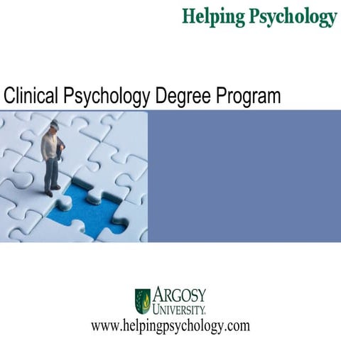 Clinical Psychology Degree Program