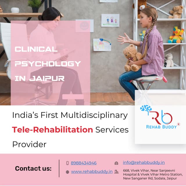 Clinical Psychology in Jaipur Rehab Buddy