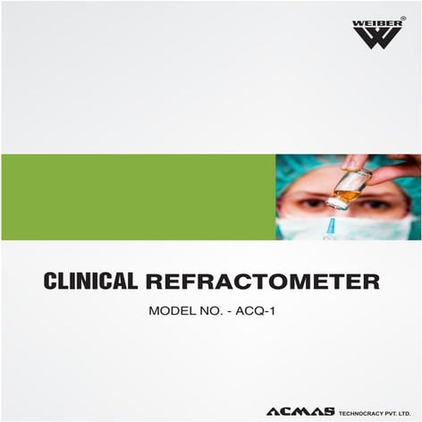 Hand Held Refractometers by ACMAS Technologies Pvt Ltd. | PDF