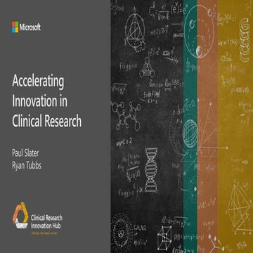 Clinical research innovation hub walking deck v12