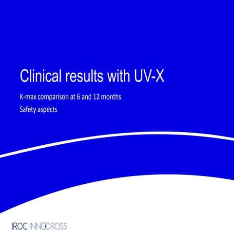 Clinical results with uvx