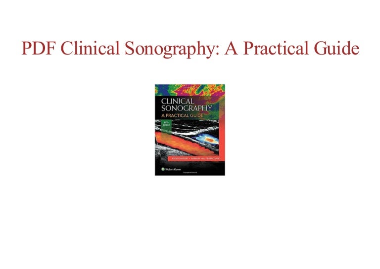^^free online Clinical Sonography A Practical Guide