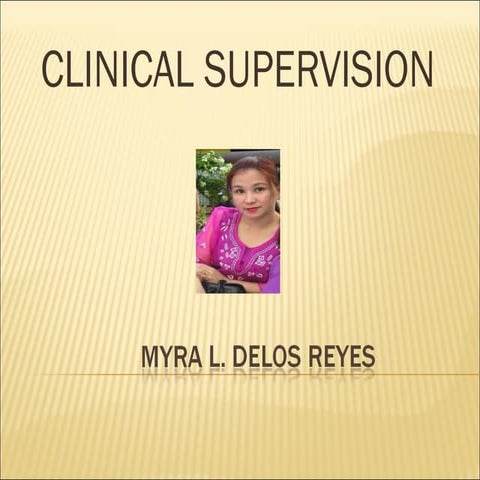 Clinical supervision mhy_dr