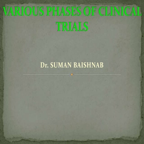 Clinical Trials
