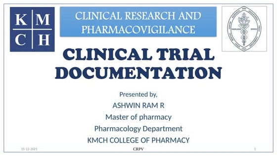 Essential Documents For the Conduct of Clinical Trial | PPTX