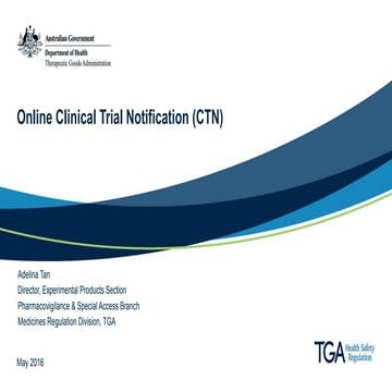 Online Clinical Trial Notification (CTN) | PPTX