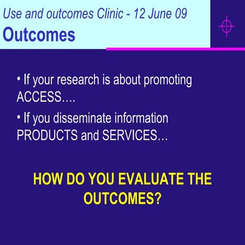 Clinic Evaluation Outcomes