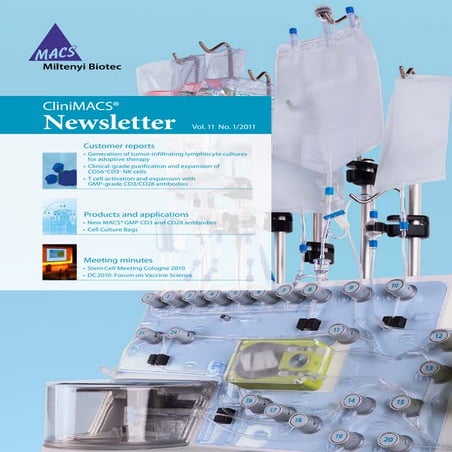 CliniMACS newsletter 2011